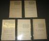 ROOSEVELT, THEODORE. Group of presidential addresses, including 4 rare advance copies.